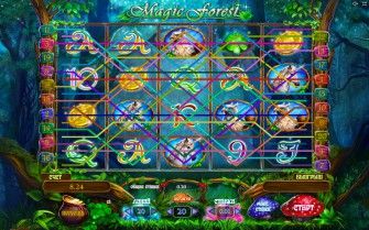 Игровые линии в аппарате Magic Forest